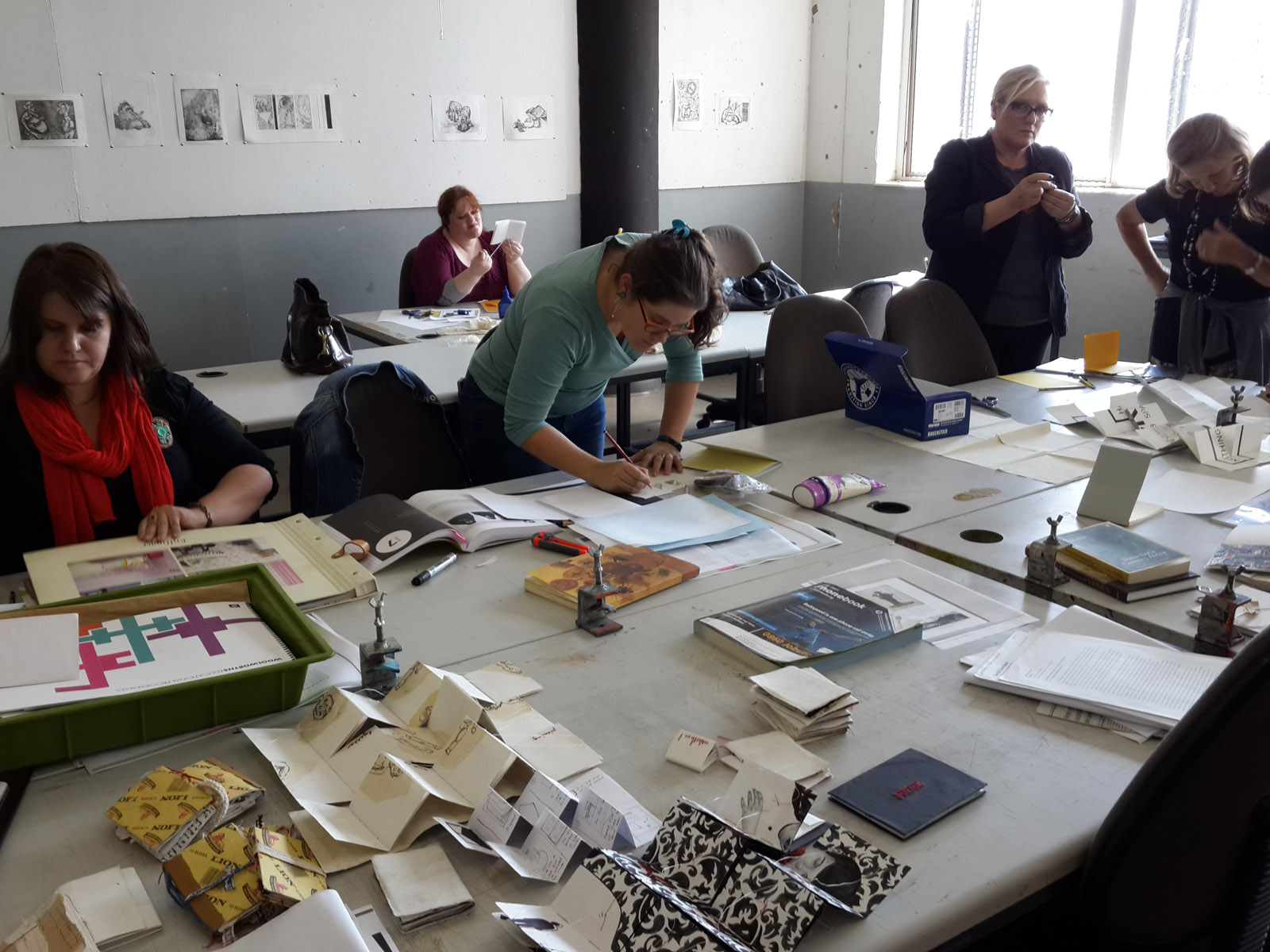 Click the image for a view of: Art Educators Workshop. Sunday 26 March